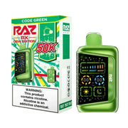 Code Green - RAZ RX 50K Dew Edition Disposable Vape JellyPuffs