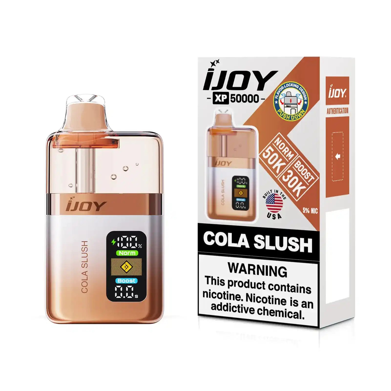 Cola Slush - iJoy XP50000 Slush Edition Disposable Vape JellyPuffs