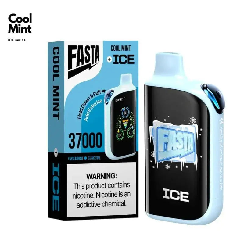 Cool Mint - FASTA Burrst 37000 Disposable JellyPuffs