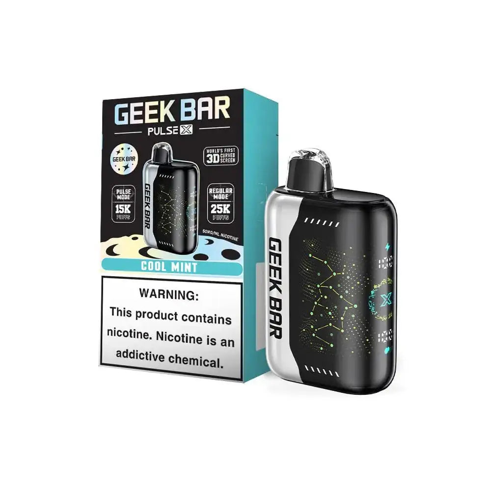 Cool Mint - Geek Bar Pulse X 25K Disposable Vape JellyPuffs