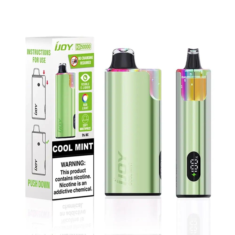 Cool Mint - iJoy IO50000 Disposable Vape JellyPuffs