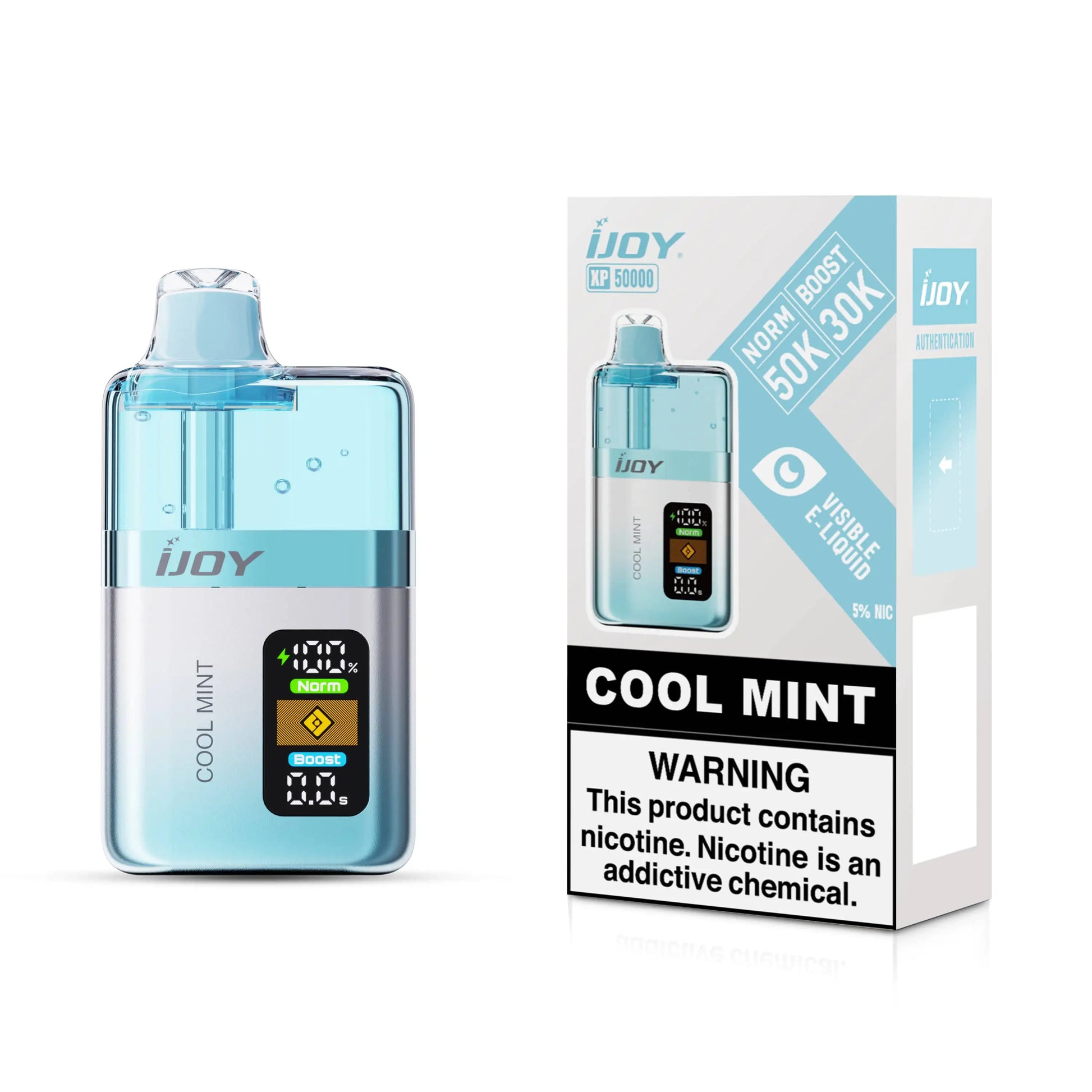 Cool Mint - iJoy XP50000 Disposable Vape JellyPuffs