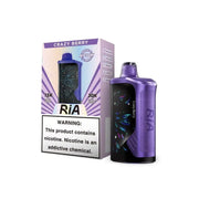 Crazy Berry - Geek Bar Ria NV30k Disposable Vape JellyPuffs
