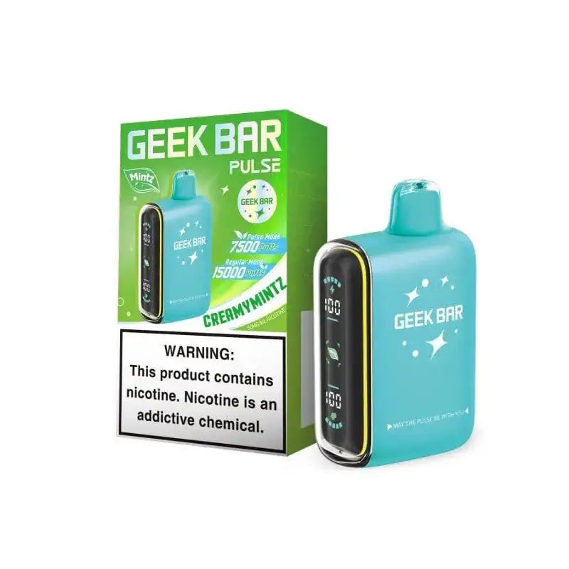 Creamy Mintz - Geek Bar Pulse 15k Disposable Vape JellyPuffs