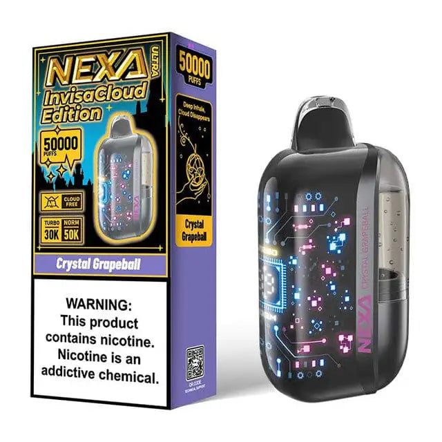 Crystal Grapeball - NEXA Ultra InvisaCloud Edition 50K Disposable JellyPuffs