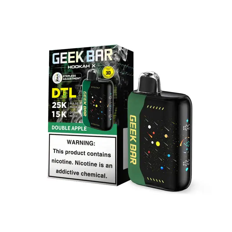 Double Apple - Geek Bar Hookah X 25k Disposable Vape JellyPuffs