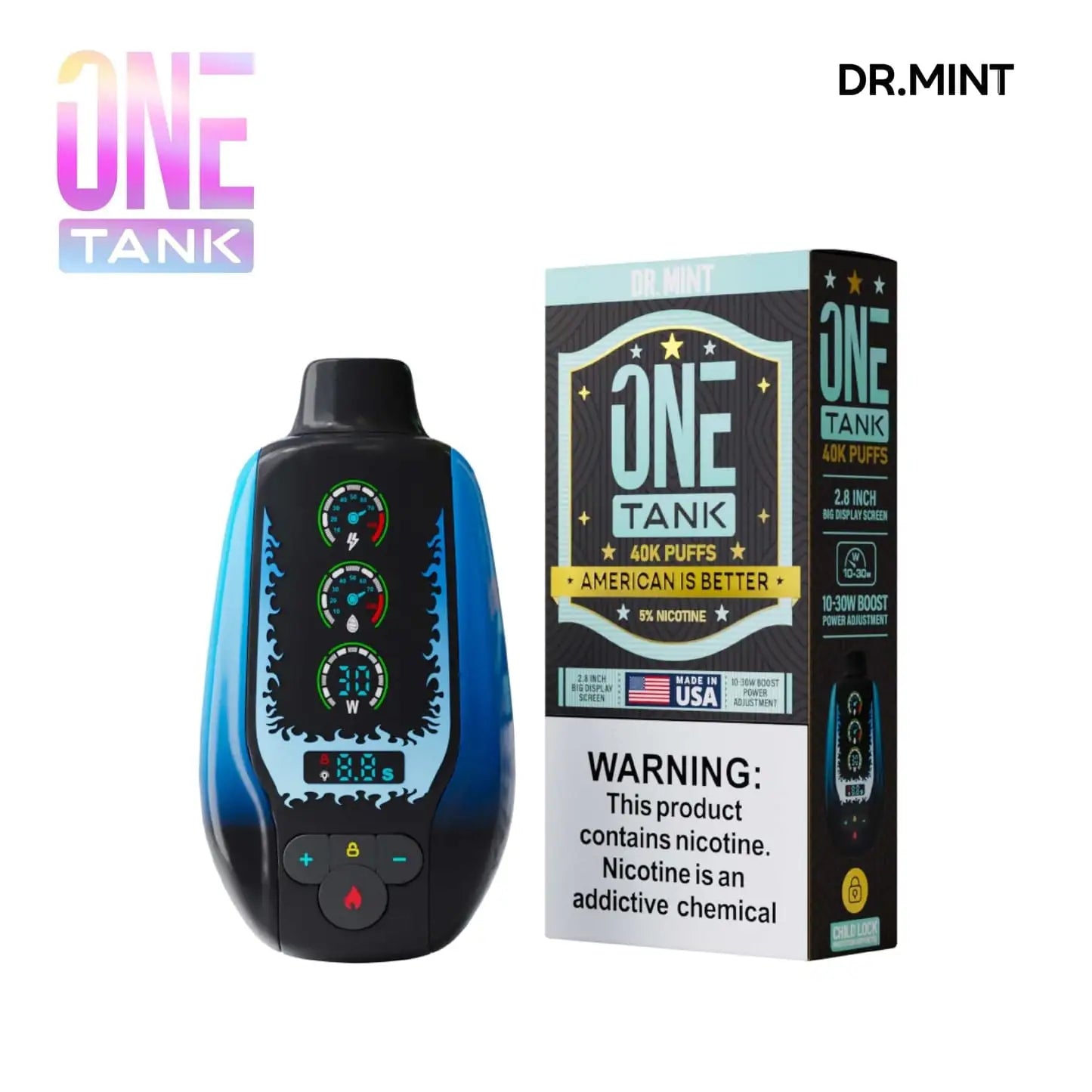 Dr.Mint - One Tank 40k Disposable Vape JellyPuffs