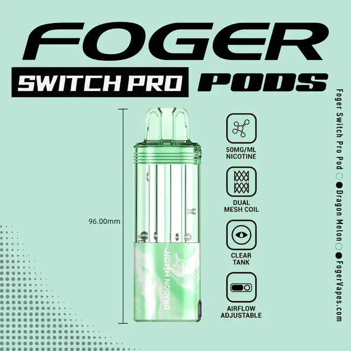 Dragon Melon - Foger Switch Pro 30K Disposable Pod JellyPuffs