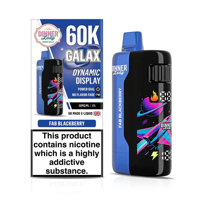 Fab Blackberry - Dinner Lady Galax 60k Disposable Vape JellyPuffs