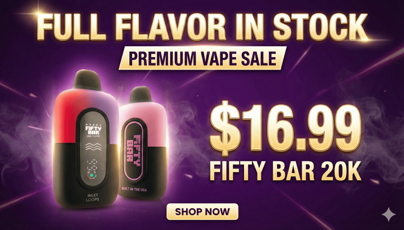 fifty bar main flyer