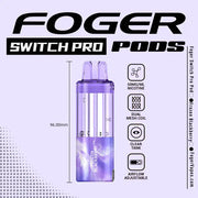 Frozen Blackberry - Foger Switch Pro 30K Disposable Pod JellyPuffs