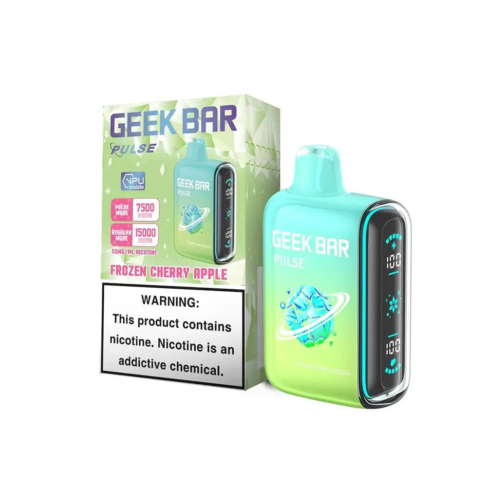 Frozen Cherry Apple - Geek Bar Pulse 15k Disposable Vape JellyPuffs