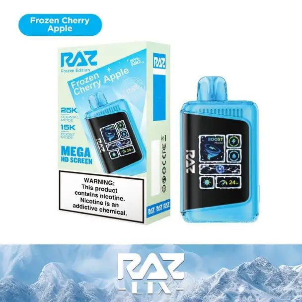 Frozen Cherry Apple - RAZ LTX DC25000 Disposable Vape JellyPuffs
