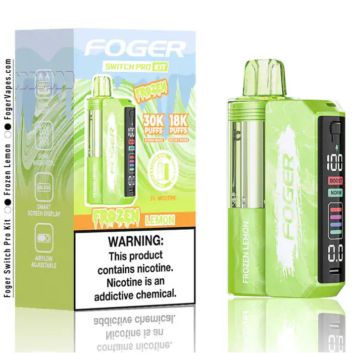 Frozen Lemon - Foger Switch Pro 30K Disposable Kit JellyPuffs