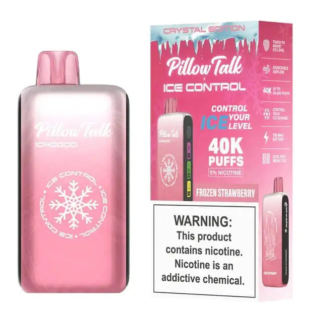 Frozen Strawberry - Pillow Talk Ice Control IC40000 Disposable JellyPuffs