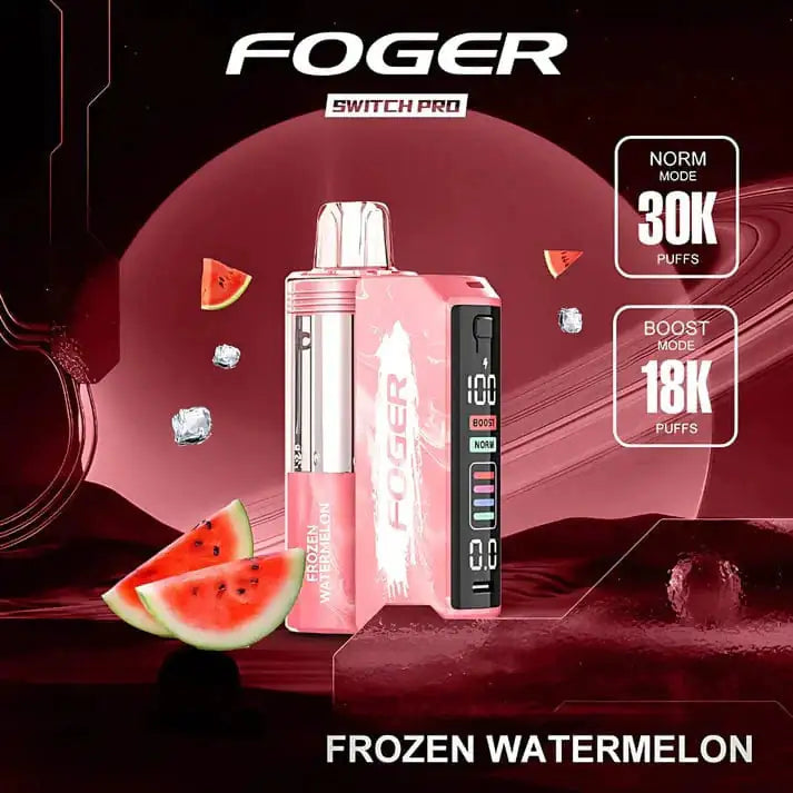 Frozen Watermelon - Foger Switch Pro 30K Disposable Kit JellyPuffs