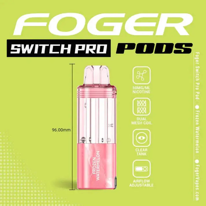 Foger Switch Pro Pods 30K Puff Refill Pods | JellyPuffs Foger Switch Pro Pods 30K Puff Refill Pods | JellyPuffs