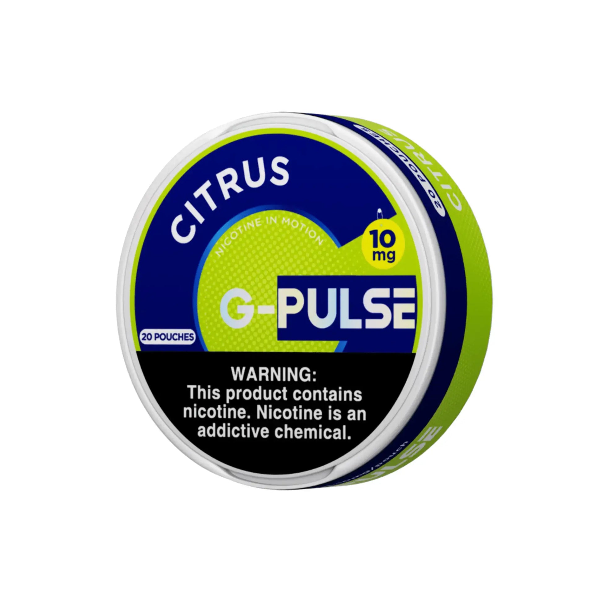 G-Pulse Citrus Nicotine Pouches 6mg 10mg 15mg JellyPuffs