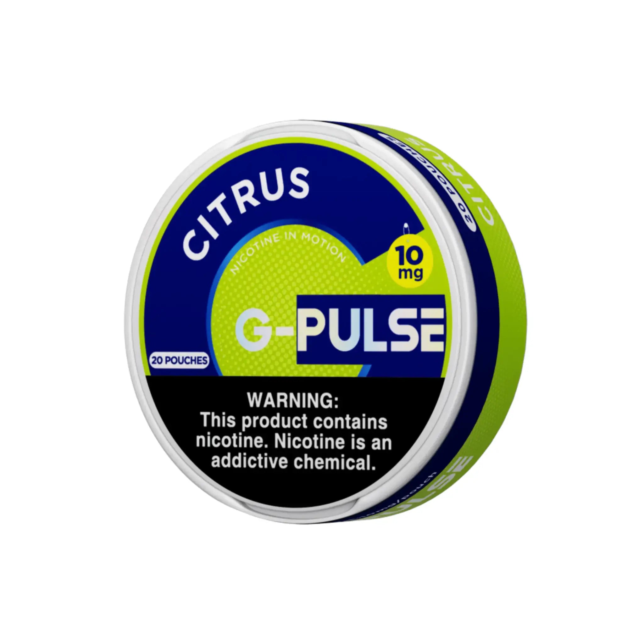G-Pulse Citrus Nicotine Pouches 6mg 10mg 15mg JellyPuffs
