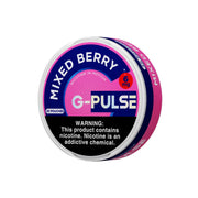 G-Pulse Mixed Berry Nicotine Pouches 6mg 10mg 15mg JellyPuffs