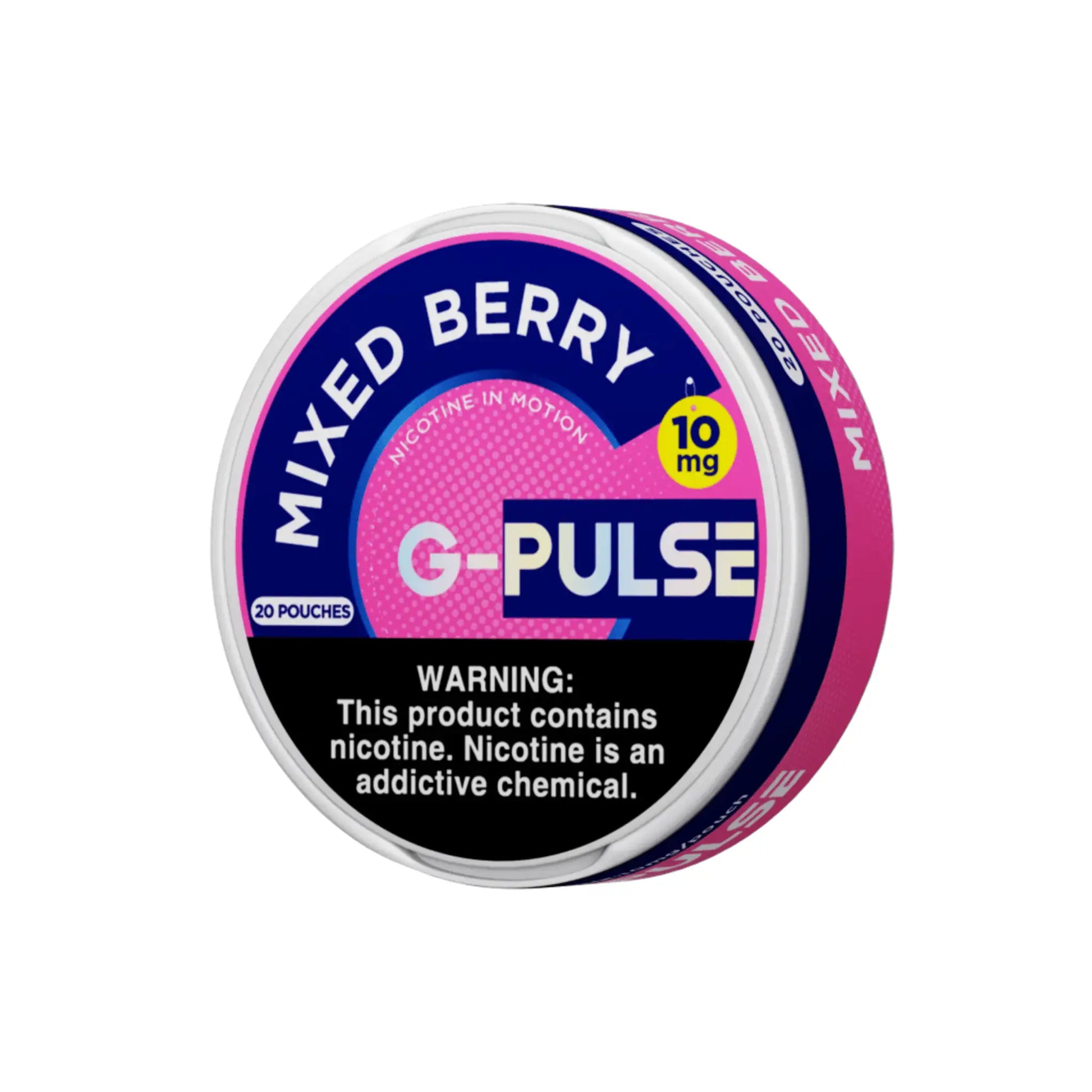 G-Pulse Mixed Berry Nicotine Pouches 6mg 10mg 15mg JellyPuffs