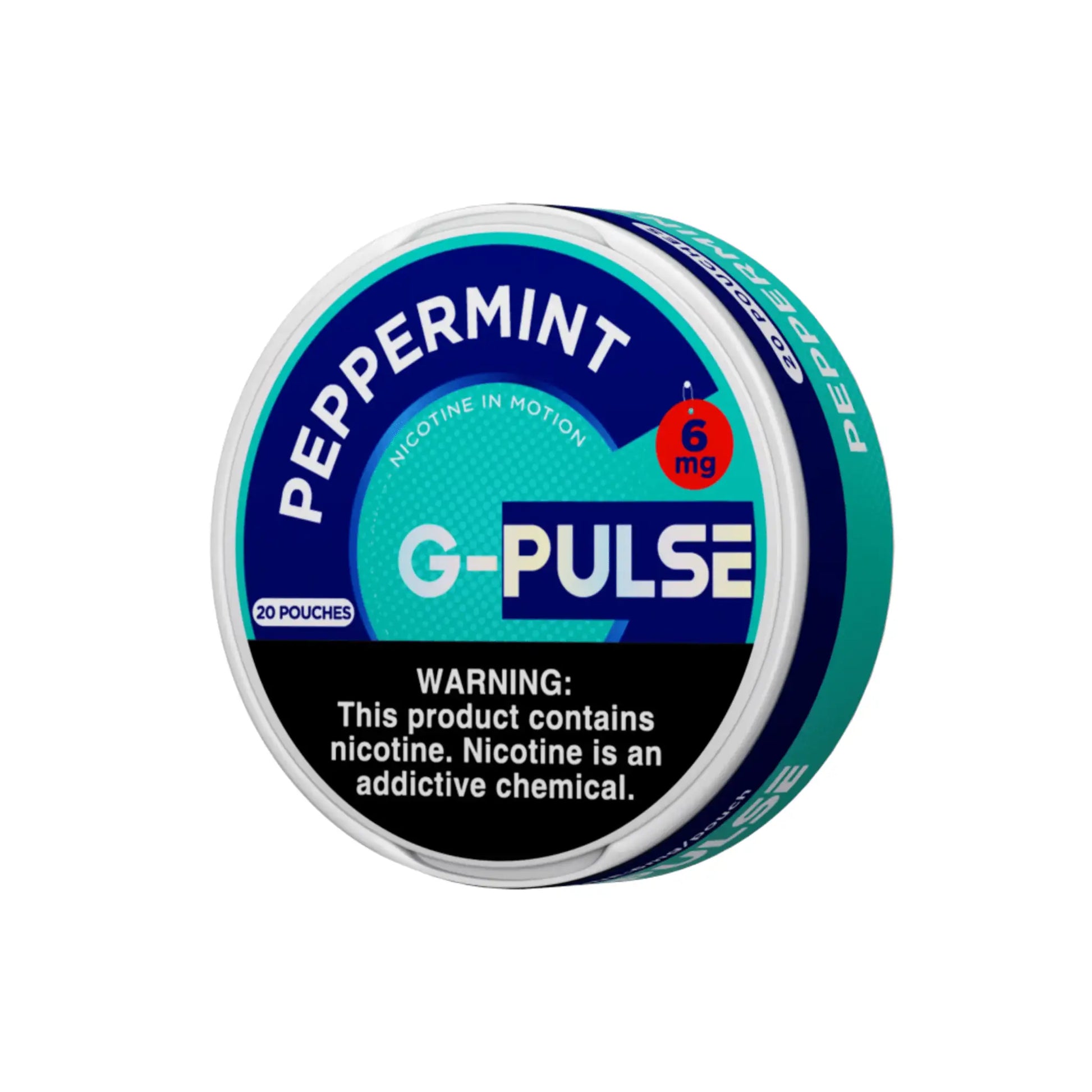 G-Pulse Peppermint Nicotine Pouches 6mg 10mg 15mg JellyPuffs