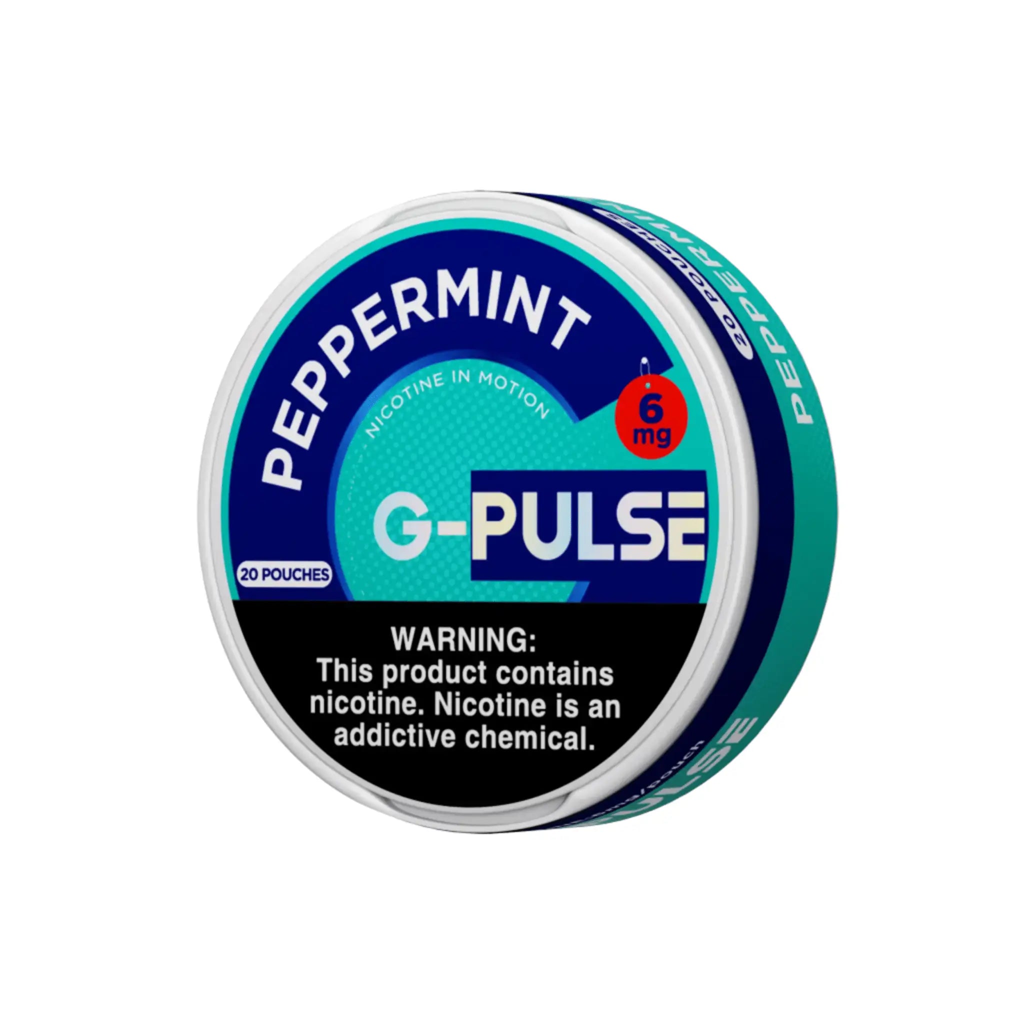 G-Pulse Peppermint Nicotine Pouches 6mg 10mg 15mg JellyPuffs