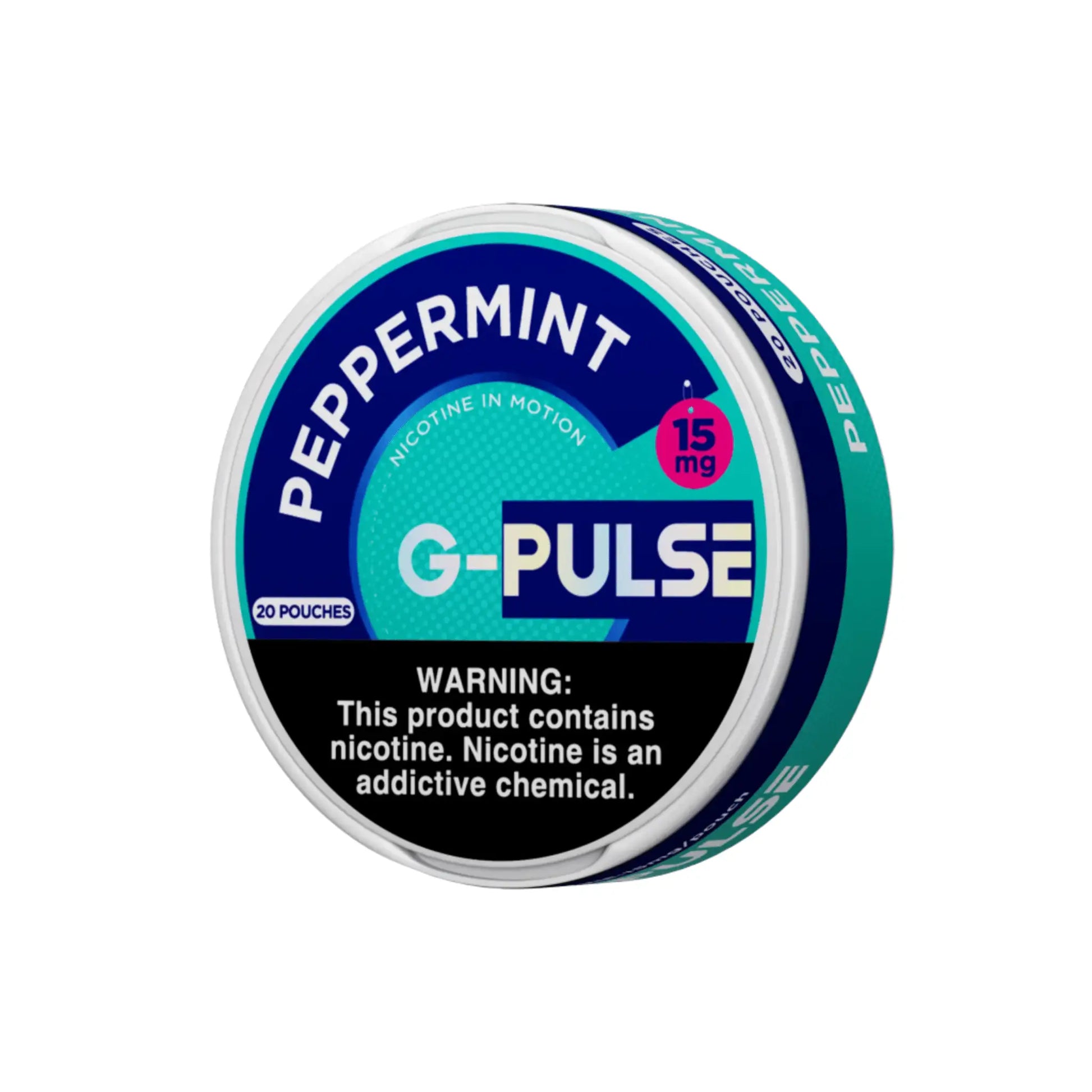 G-Pulse Peppermint Nicotine Pouches 6mg 10mg 15mg JellyPuffs