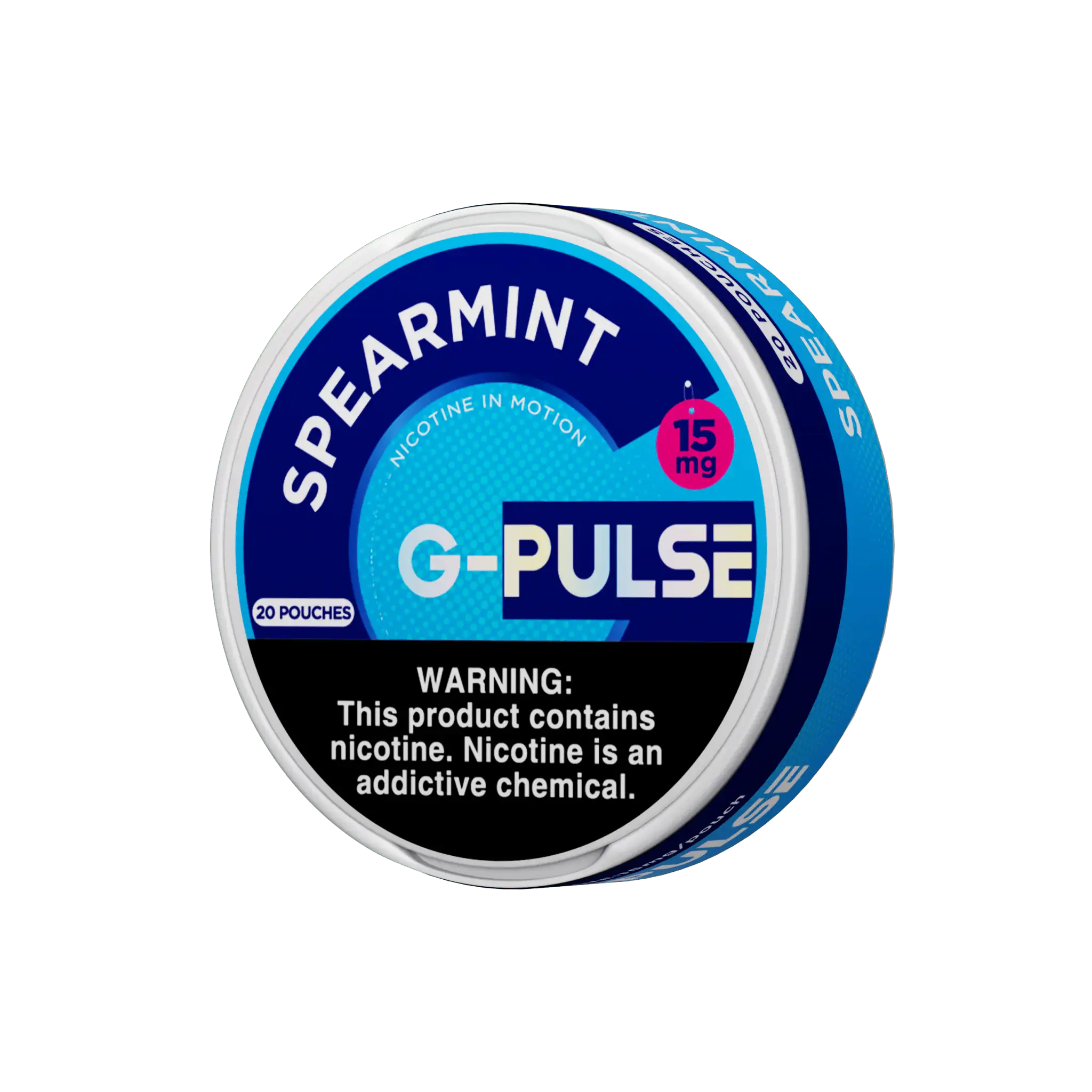 G-Pulse Spearmint Nicotine Pouches 6mg 10mg 15mg JellyPuffs