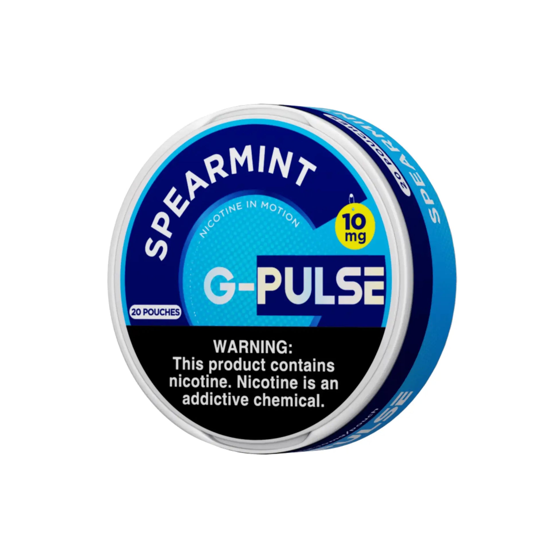 G-Pulse Spearmint Nicotine Pouches 6mg 10mg 15mg JellyPuffs