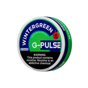 G-Pulse Wintergreen Nicotine Pouches 6mg 10mg 15mg JellyPuffs