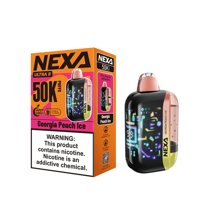 Georgia Peach Ice - NEXA Ultra II 50K Disposable Vape
