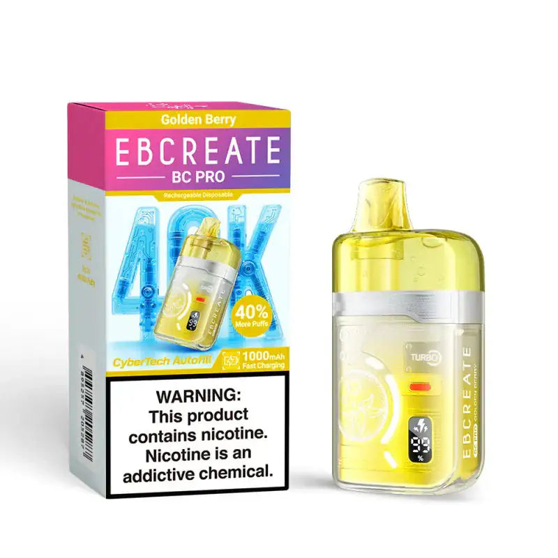 Golden Berry - EBCREATE BC Pro 40K Disposable Vape JellyPuffs