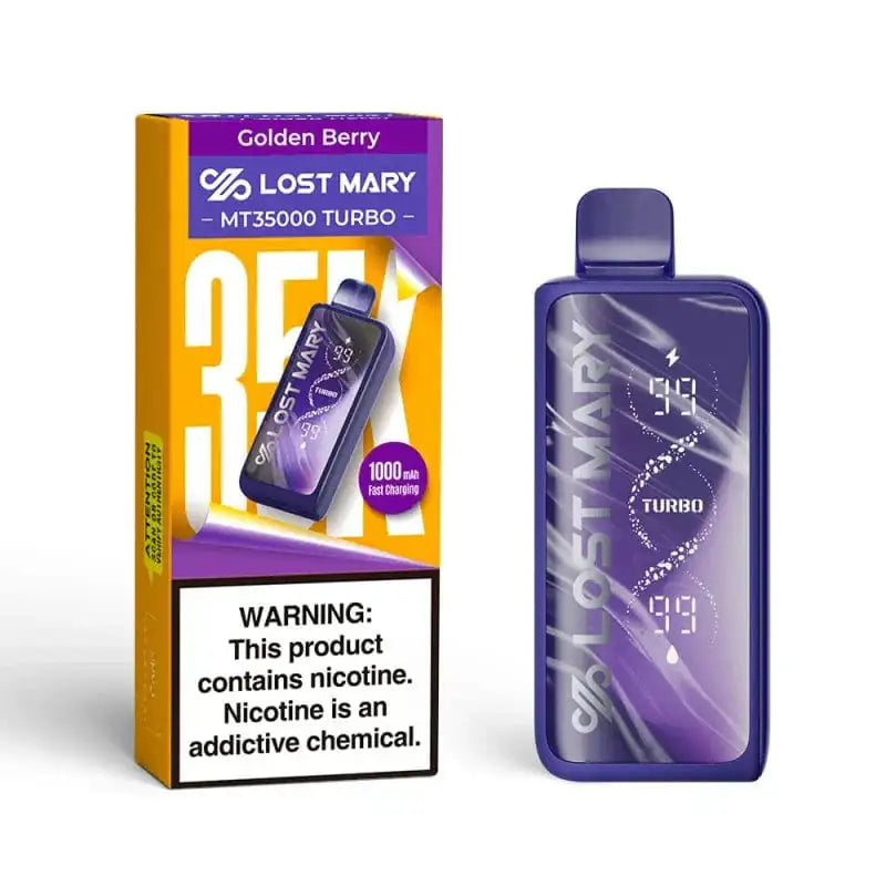Golden Berry - Lost Mary MT35000 Turbo Disposable Vape JellyPuffs