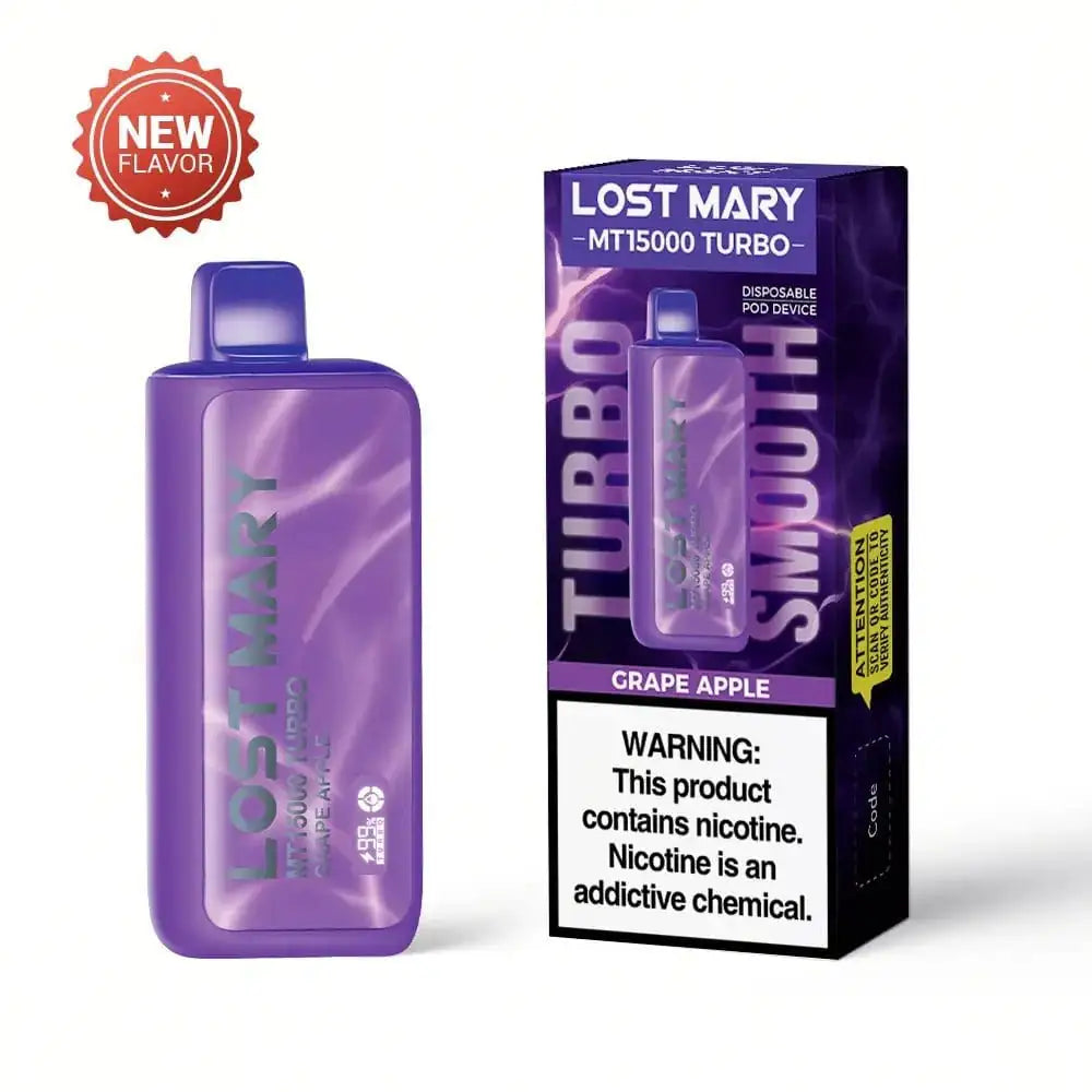 Grape Apple - Lost Mary MT15000 Turbo Disposable Vape JellyPuffs