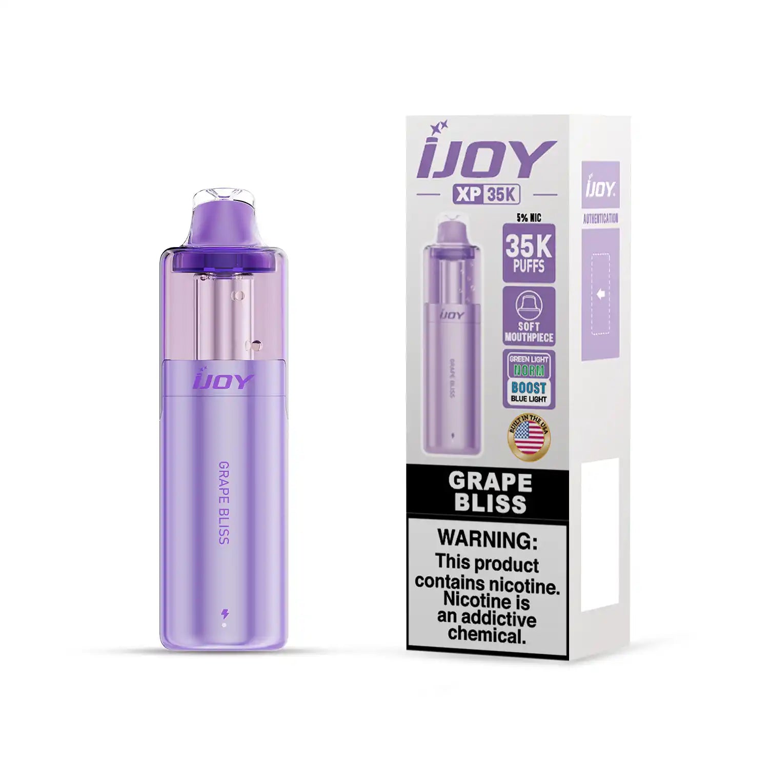 Grape Bliss - iJOY XP35000 Disposable Vape JellyPuffs