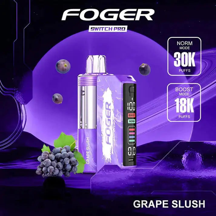 Grape Slush - Foger Switch Pro 30K Disposable Kit JellyPuffs