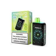 Green Apple Blueberry - Geek Bar Meloso Bar 30k Disposable Vape JellyPuffs