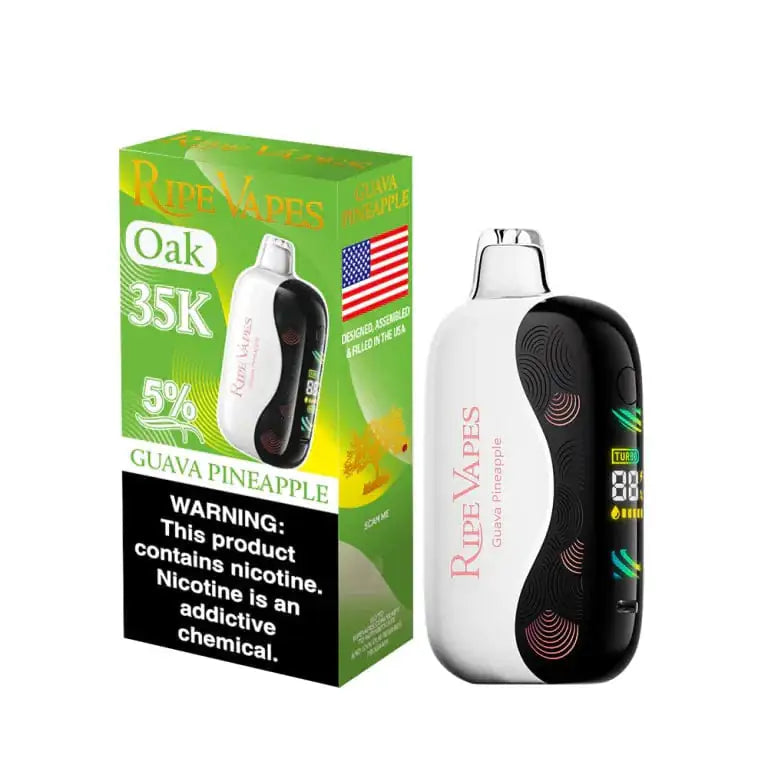 Guava Pineapple - Ripe Vapes Oak 35k Disposable JellyPuffs