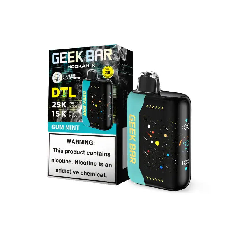 Gum Mint - Geek Bar Hookah X 25k Disposable Vape JellyPuffs