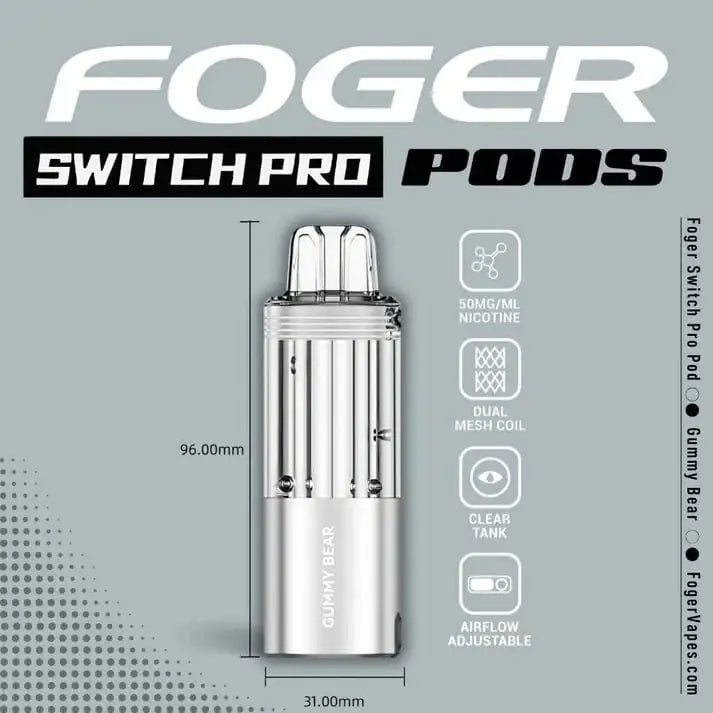 Gummy Bear - Foger Switch Pro 30K Disposable Pod JellyPuffs