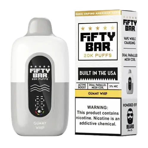 Gummy Whip - Fifty Bar 20K Disposable Vape JellyPuffs