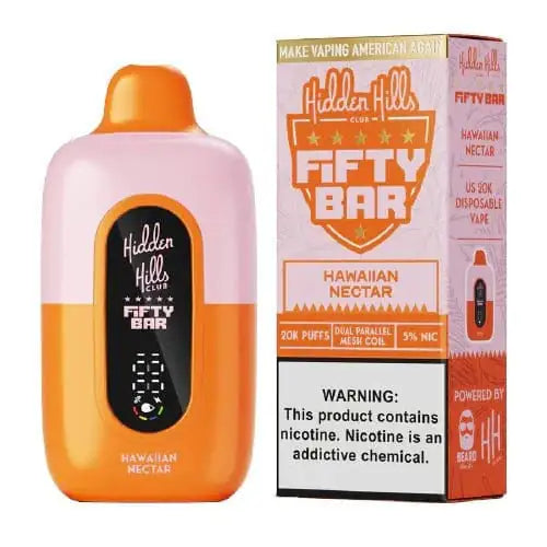 Hawaiian Nectar - Fifty Bar 20K Disposable Vape JellyPuffs