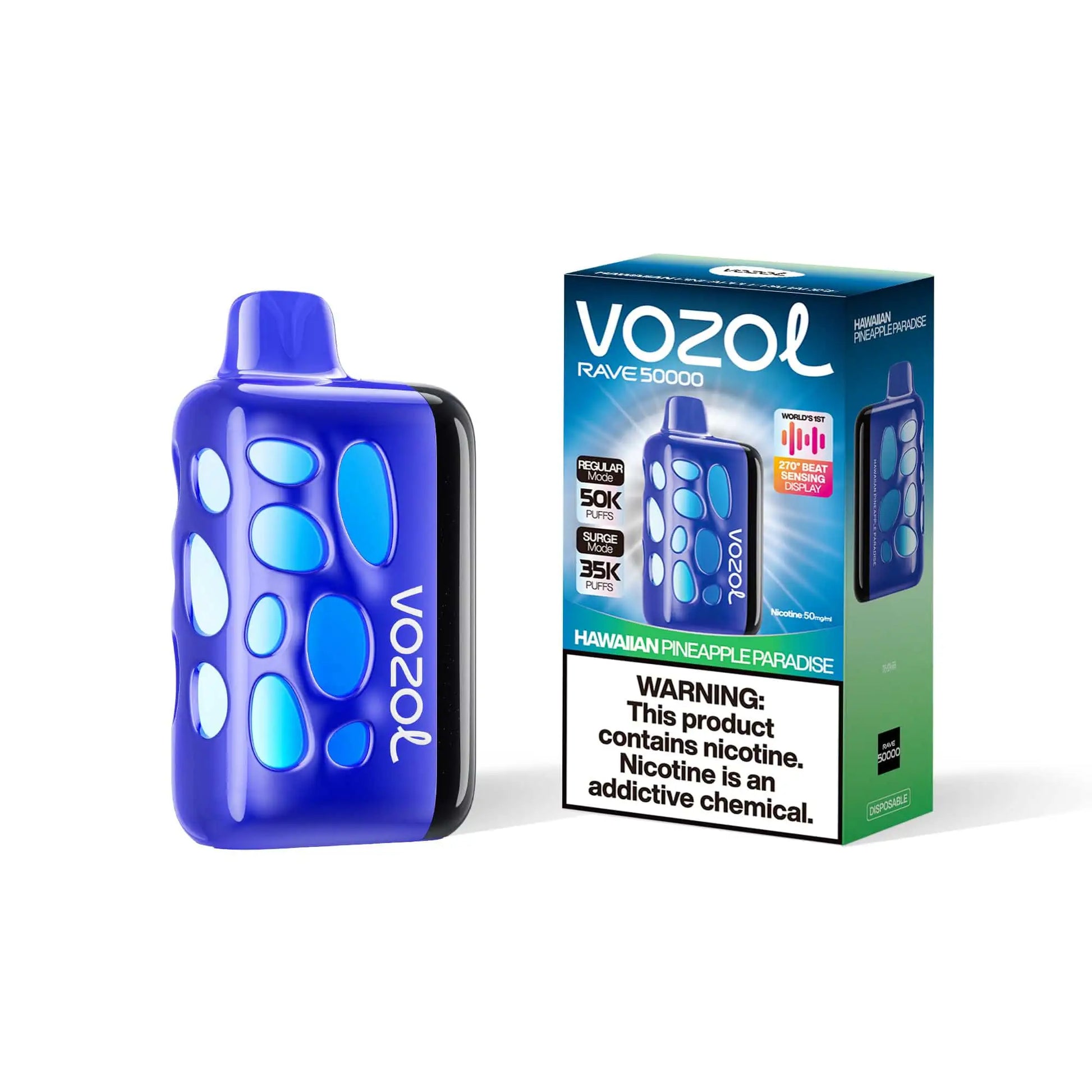 Hawaiian Pineapple Paradise VOZOL Rave 50000 Disposable | $20.99 Hawaiian Pineapple Paradise VOZOL Rave 50000 Disposable | $20.99