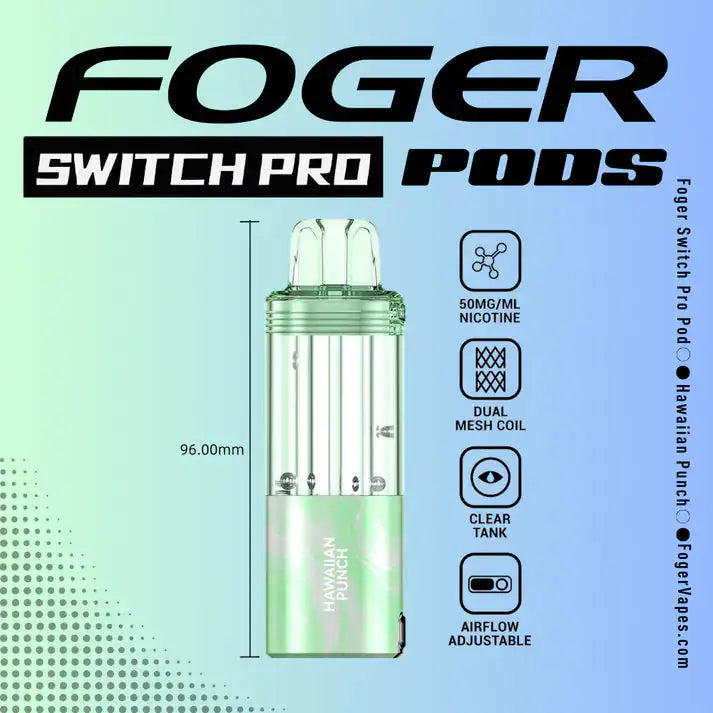 Hawaiian Punch - Foger Switch Pro 30K Disposable Pod JellyPuffs