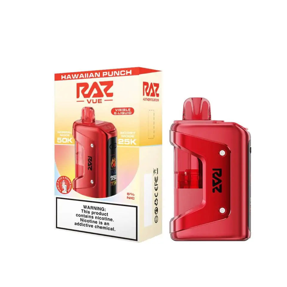 Hawaiian Punch - RAZ Vue 50K Disposable Vape Kit JellyPuffs
