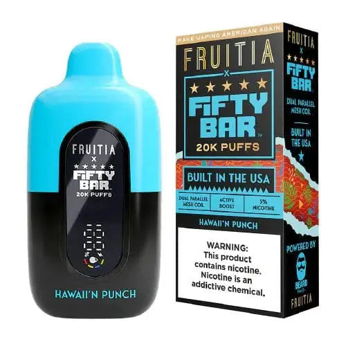 Hawaii'n Punch - Fifty Bar 20K Disposable Vape JellyPuffs