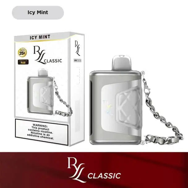Icy Mint - RAZ RYL Classic 35k Disposable Vape JellyPuffs