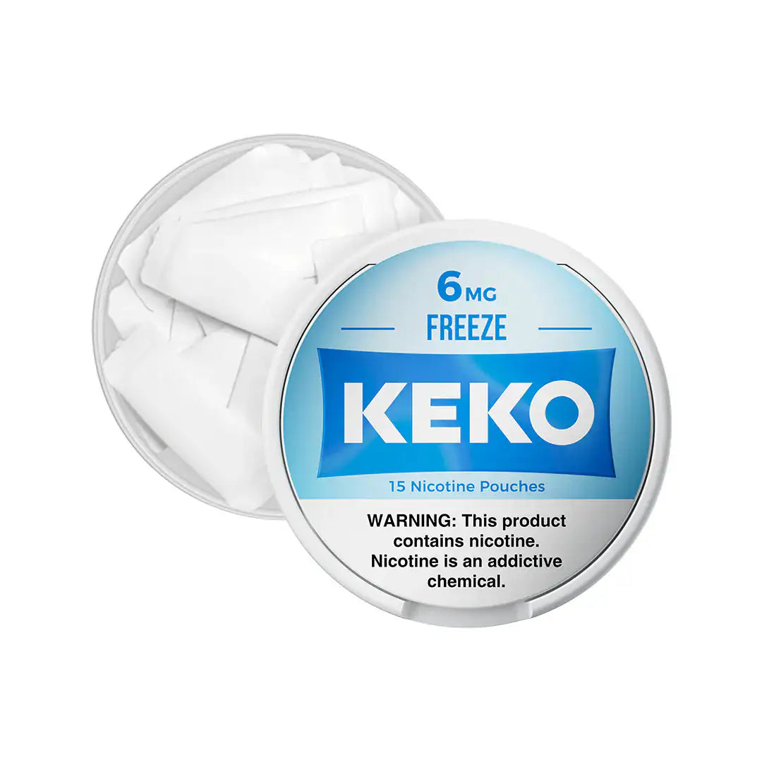 KEKO Freeze 6mg Nicotine Pouches JellyPuffs