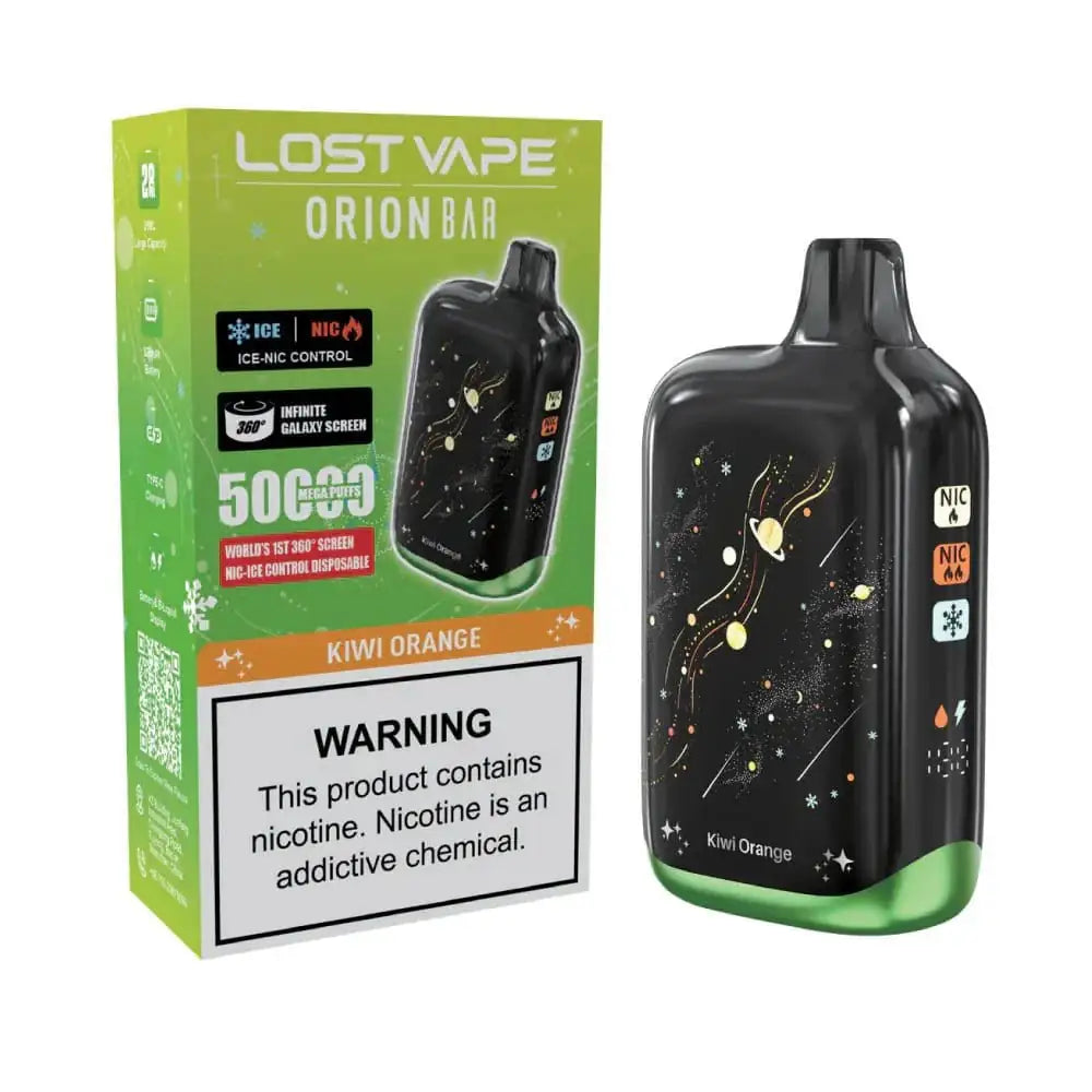 Kiwi Orange - Lost Vape Orion Bar 50K Disposable JellyPuffs